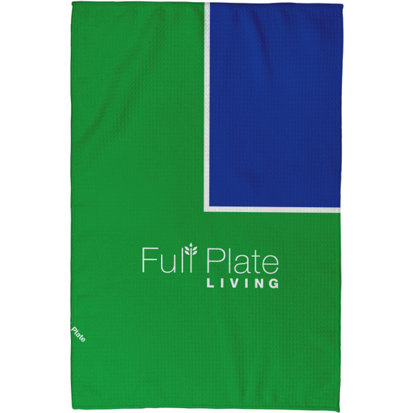 Custom Design - Waffle Weave Towel - Full Color Print - Approval Image