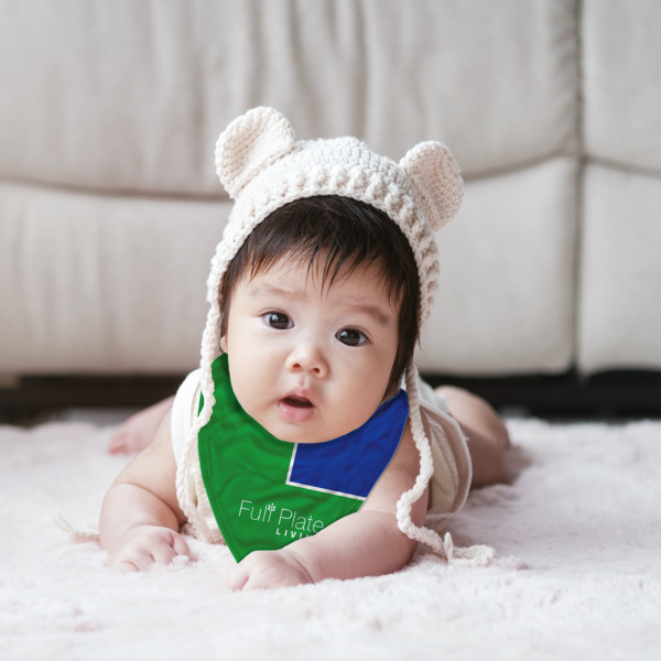 Custom Design - Bandana Bib - (Lifestyle 2 girl)