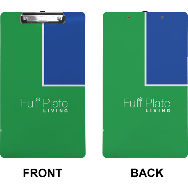 Custom Design - Clipboard (Legal) (Front + Back)
