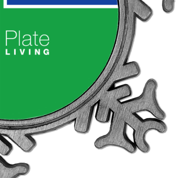 Custom Design - Vintage Snowflake - Detail