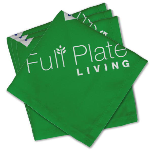 Custom Design - Cloth Napkins - Personalized Lunch (PARENT MAIN Set of 4)