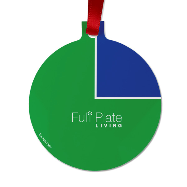 Custom Design - Metal Ball Ornament - Front