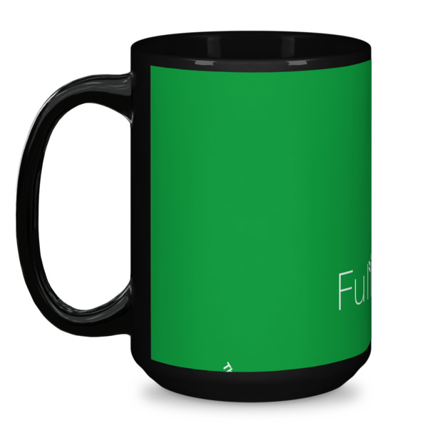 Custom Design - Coffee Mug - 15 oz - Black