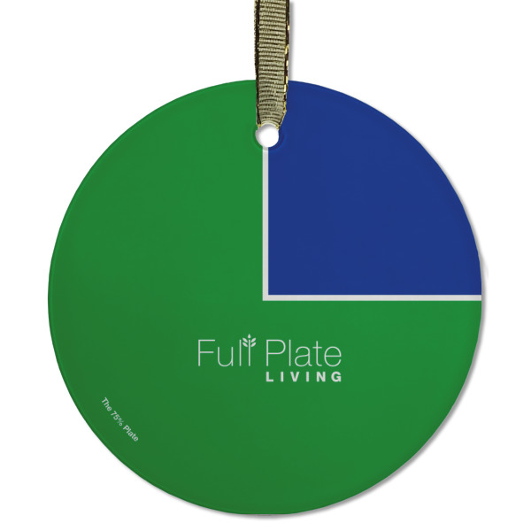 Custom Design - Frosted Glass Ornament - Round