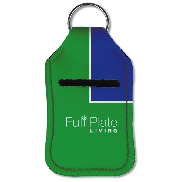 Custom Design - Sanitizer Holder Keychain - Small (Front Flat)