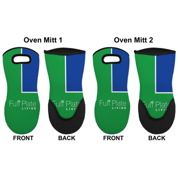 Custom Design - Neoprene Oven Mitt - Set of 2 - Approval
