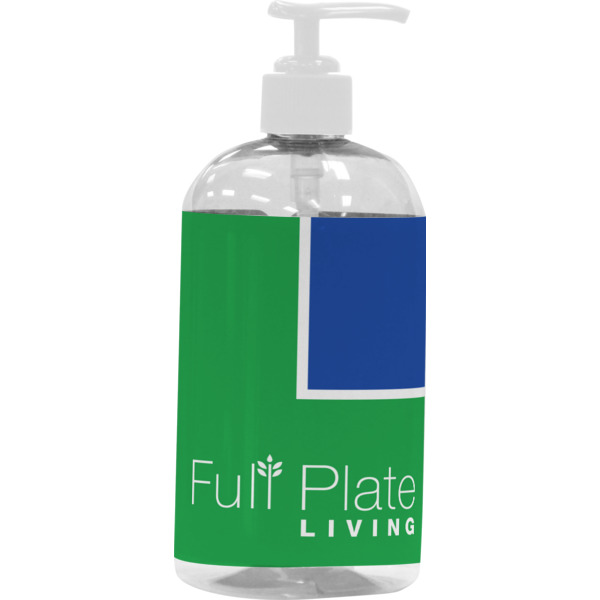 Custom Design - Large Liquid Dispenser (16 oz) - White