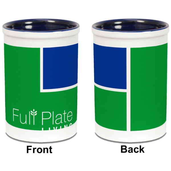 Custom Design - Pencil Holder - Blue - approval