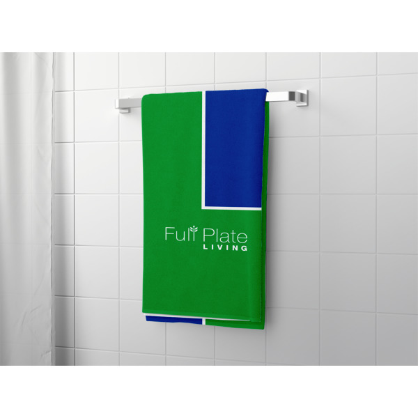Custom Design - Bath Towel - Lifestyle