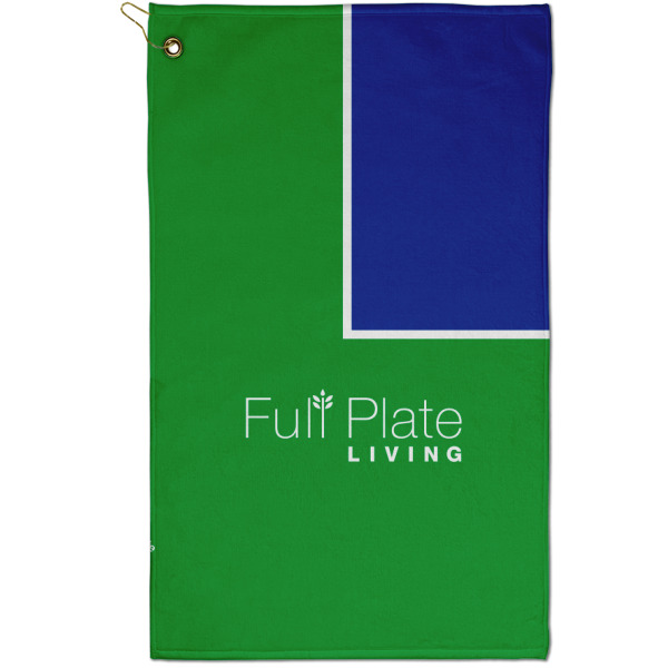 Custom Design Your Own Golf Towel - Poly-Cotton Blend - Small