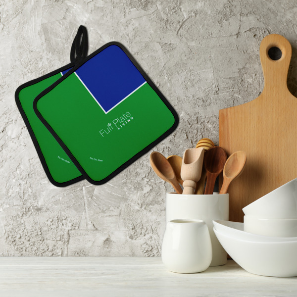 Custom Design - Neoprene Pot Holder - Set of 2  LIFESTYLE