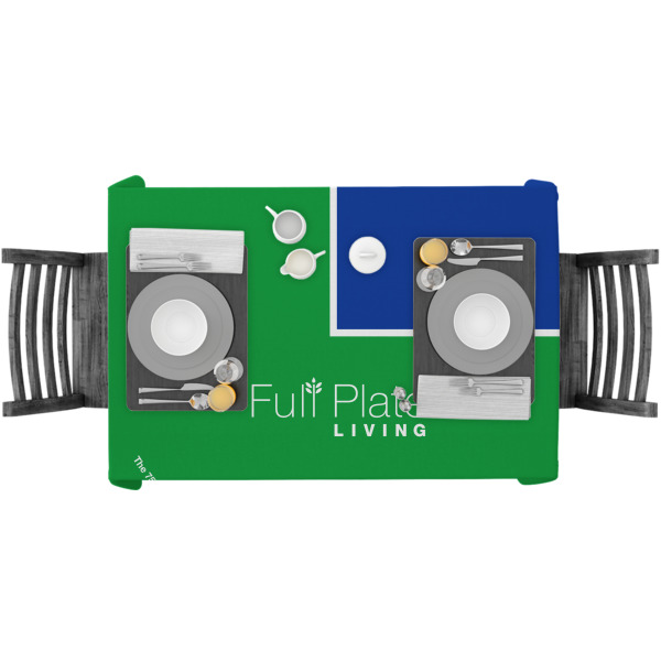 Custom Design - Rectangular Tablecloths - LIFESTYLE