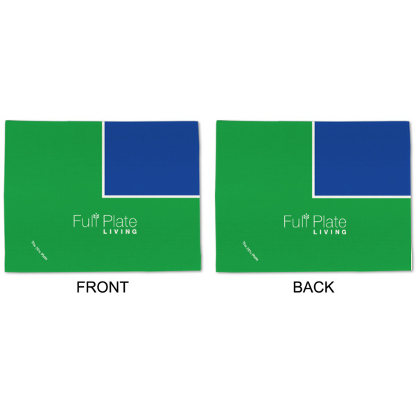 Custom Design - Linen Placemat - APPROVAL (double sided)