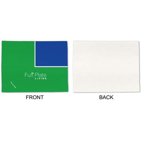 Custom Design - Linen Placemat - APPROVAL Single (single sided)