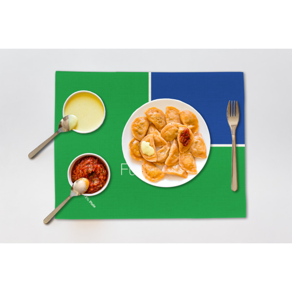 Custom Design - Linen Placemat - Single - Lifestyle