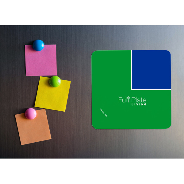 Custom Design - Square Fridge Magnet - LIFESTYLE