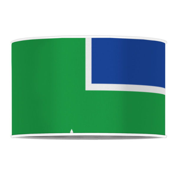 Custom Design - 12" Drum Lampshade - FRONT (Poly Film)