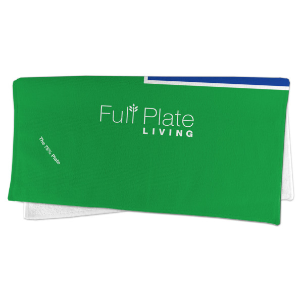 Custom Design - Microfiber Dish Rag - FOLDED (half)