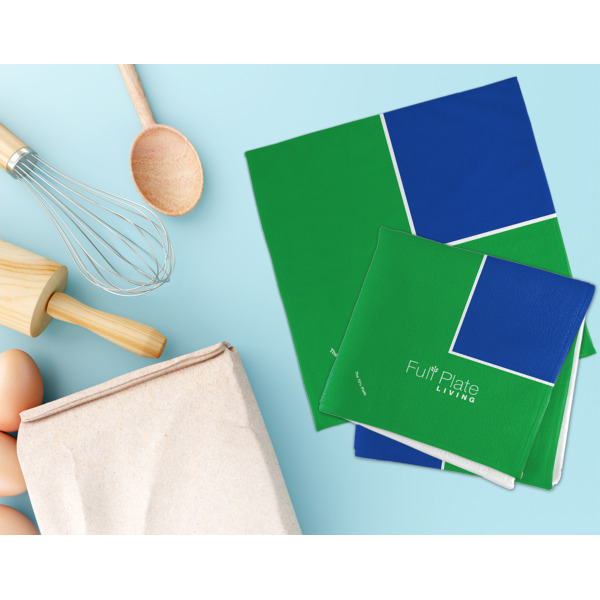 Custom Design - Microfiber Dish Rag - LIFESTYLE