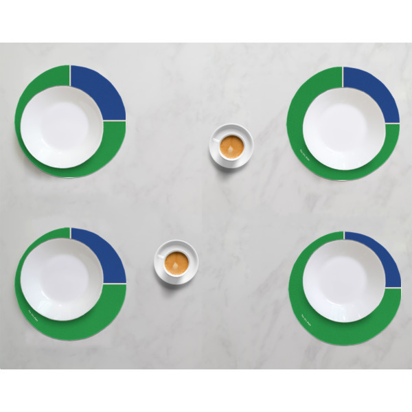 Custom Design - Round Linen Placemats - LIFESTYLE (set of 4)