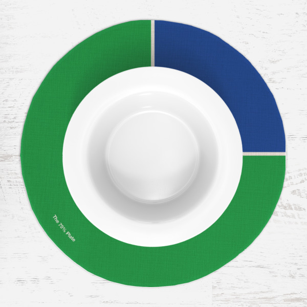 Custom Design - Round Linen Placemats - LIFESTYLE (single)