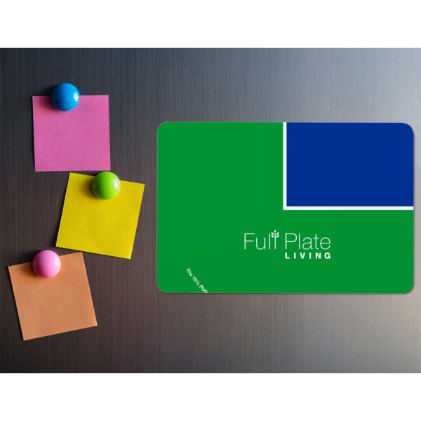 Custom Design - Rectangular Fridge Magnet - LIFESTYLE