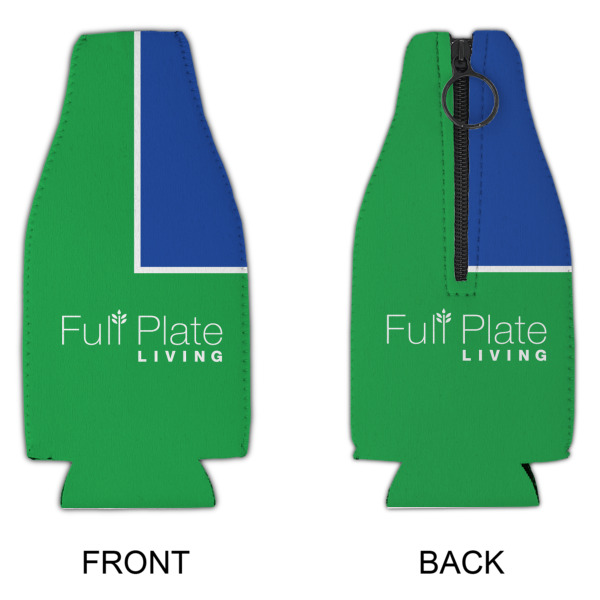 Custom Design - Zipper Bottle Cooler - APPROVAL