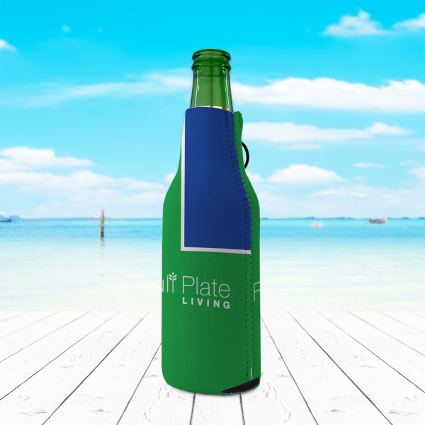 Custom Design - Zipper Bottle Cooler - LIFESTYLE