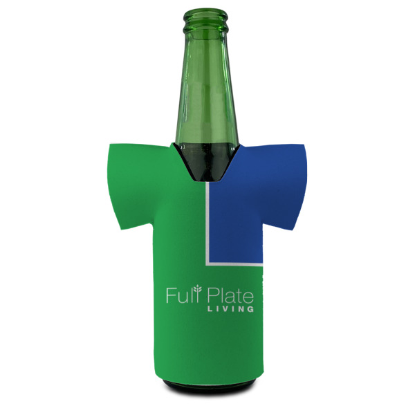 Custom Design - Jersey Bottle Cooler - FRONT (on bottle)