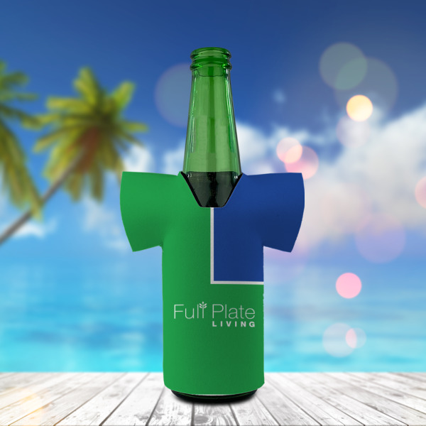 Custom Design - Jersey Bottle Cooler - LIFESTYLE