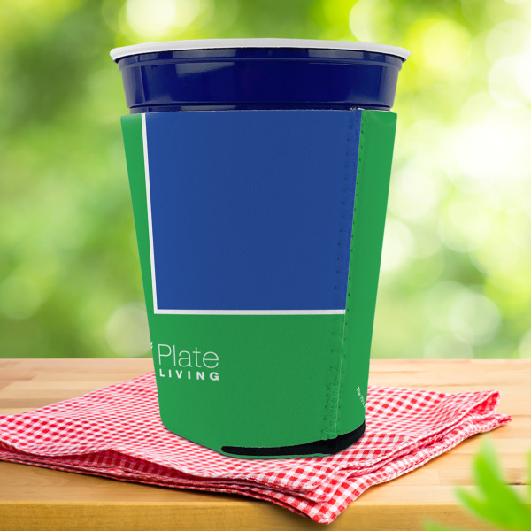 Custom Design - Party Cup Sleeves - with bottom - Lifestyle