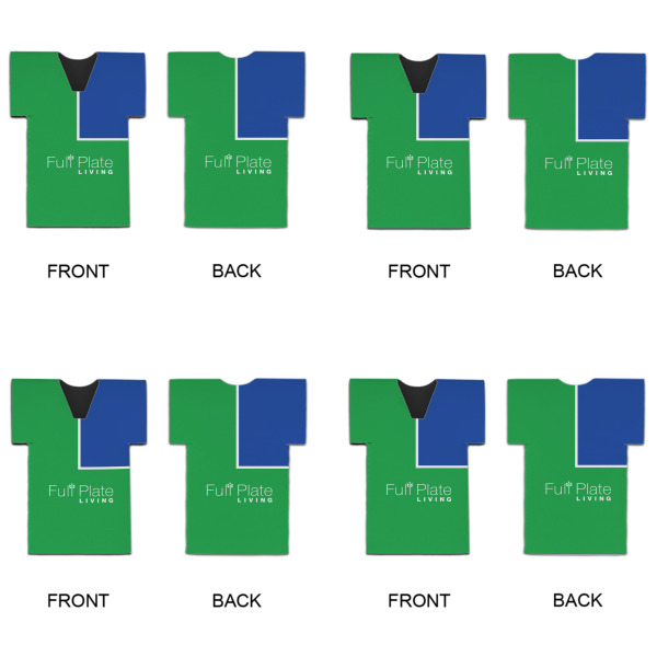 Custom Design - Jersey Bottle Cooler - Set of 4 - APPROVAL