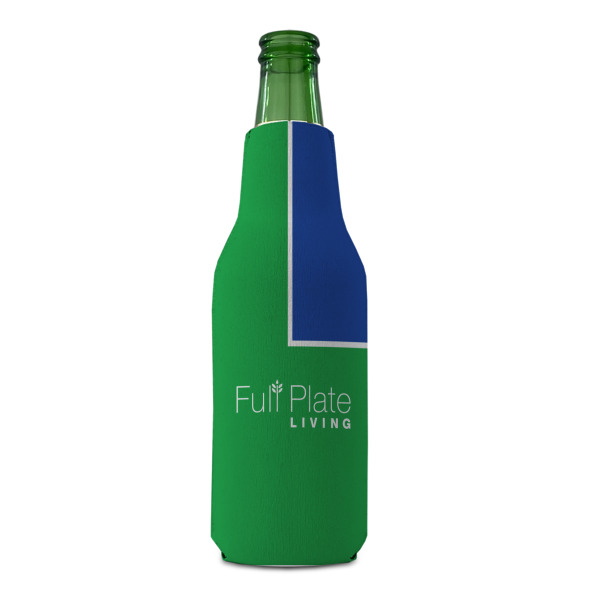 Custom Design - Zipper Bottle Cooler - FRONT (bottle)