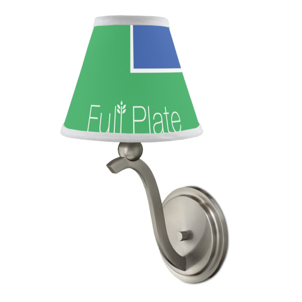 Custom Design - Chandelier Lamp Shade - Lifestyle (On wall lamp)