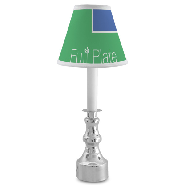 Custom Design - Chandelier Lamp Shade - Lifestyle (On candle stick)