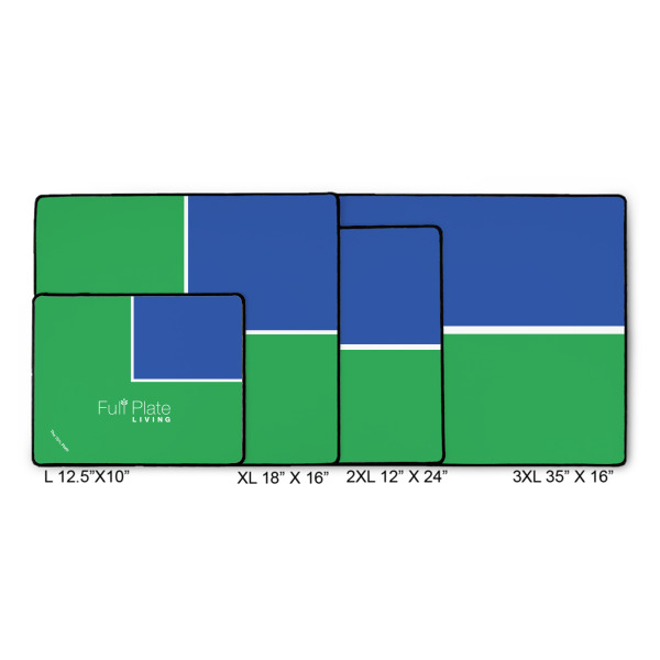 Custom Design - Gaming Mats - Size Chart