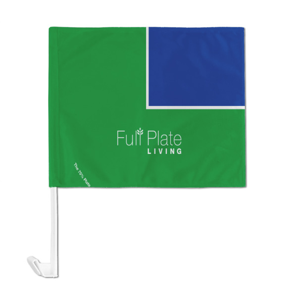 Custom Design - Car Flag - Large - FRONT
