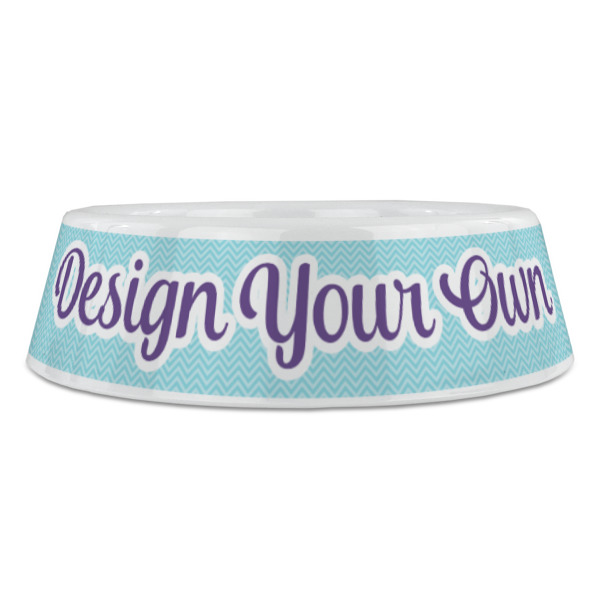 Custom Design - Plastic Pet Bowls - Large - Front