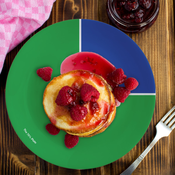 Custom Design - Melamine Plate 8 inches - LIFESTYLE