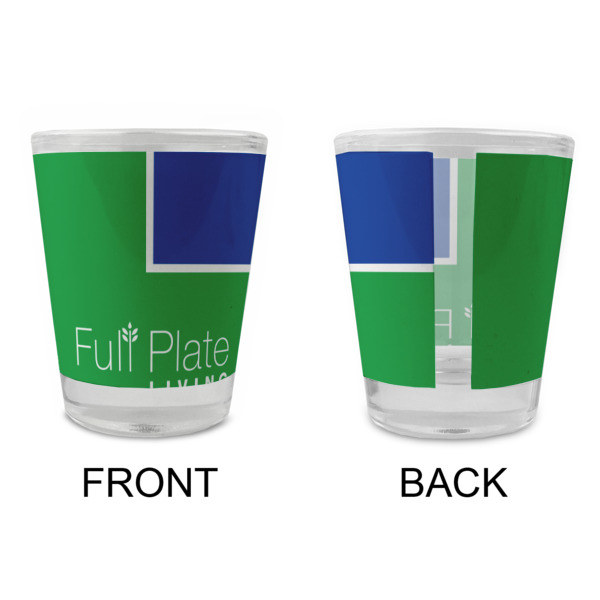 Custom Design - Glass Shot Glass - Standard - Front & Back