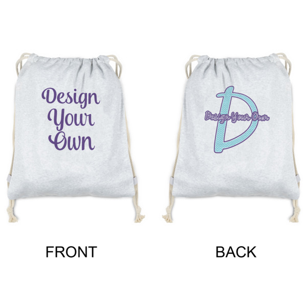 Custom Design - Drawstring Backpacks - Sweatshirt Fleece - Double Sided - APPROVAL