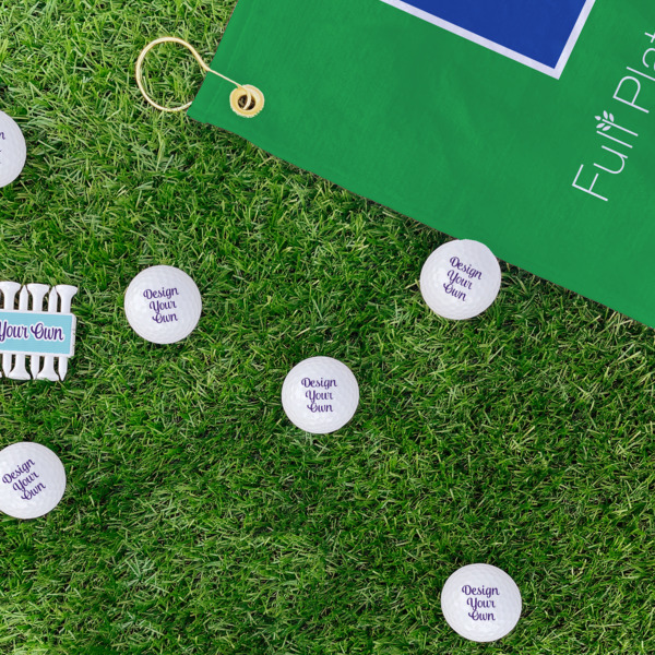 Custom Design - Golf Balls - Generic - Set of 12 - LIFESTYLE