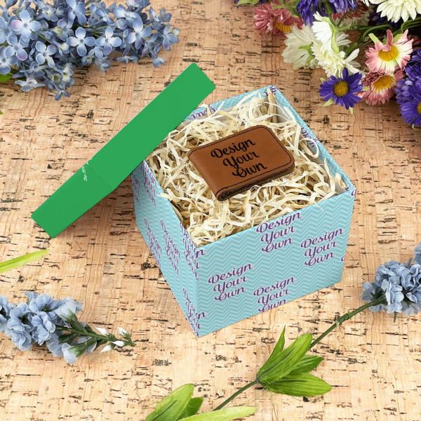 Custom Design - Gift Boxes with Lid - Canvas Wrapped - Small - In Context