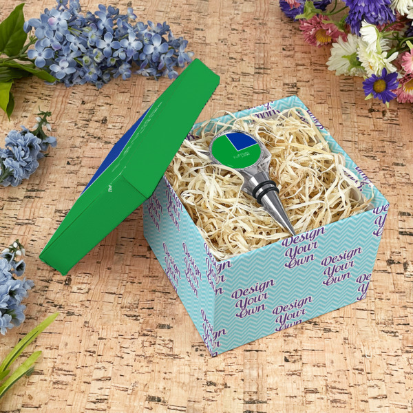 Custom Design - Gift Boxes with Lid - Canvas Wrapped - Medium - In Context