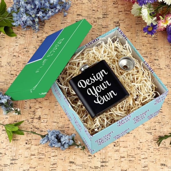 Custom Design - Gift Boxes with Lid - Canvas Wrapped - Large - In Context