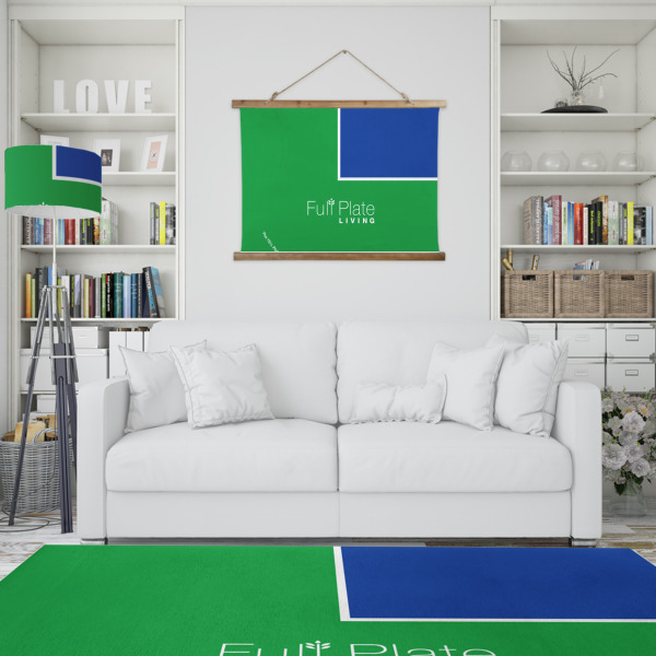 Custom Design - Wall Hanging Tapestry - Landscape - In Context