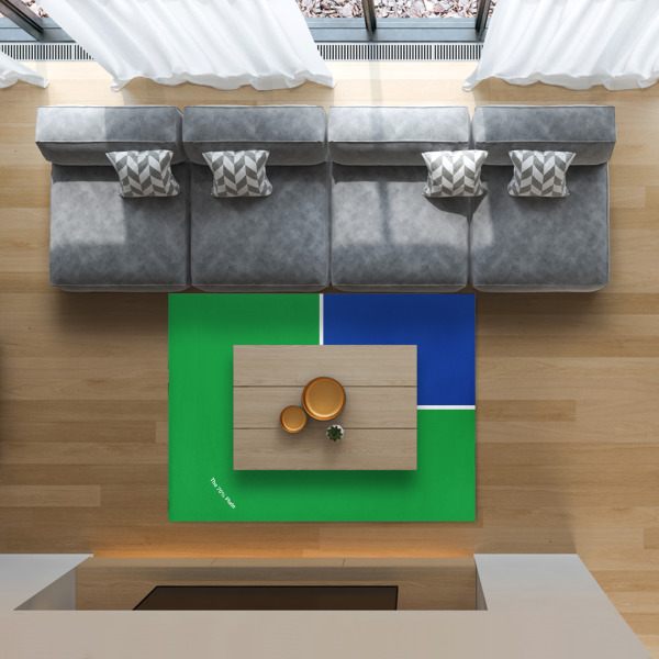 Custom Design - 5'x7' Indoor Area Rugs - IN CONTEXT