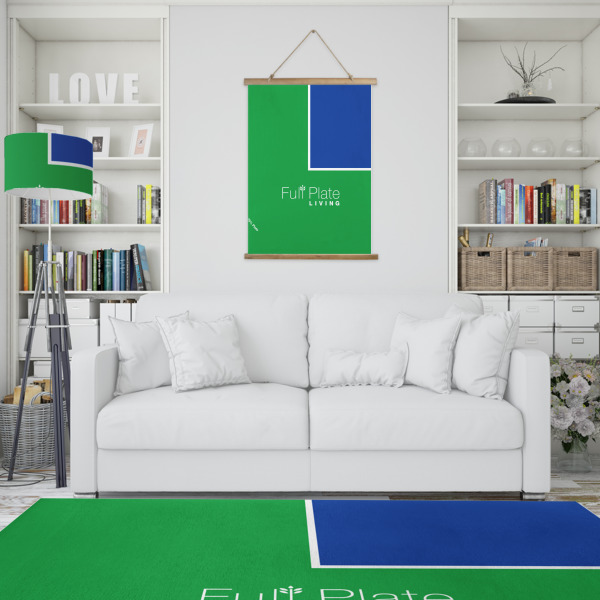 Custom Design - Wall Hanging Tapestry - Portrait - In Context