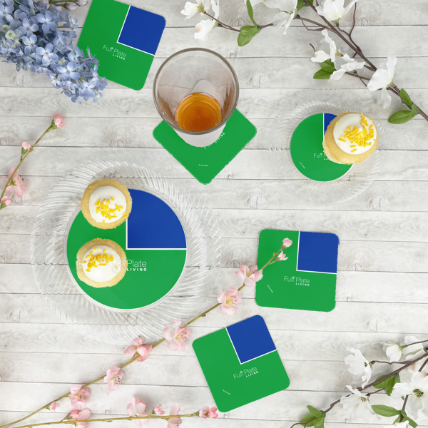 Custom Design - Plastic Party Appetizer & Dessert Plates - In Context