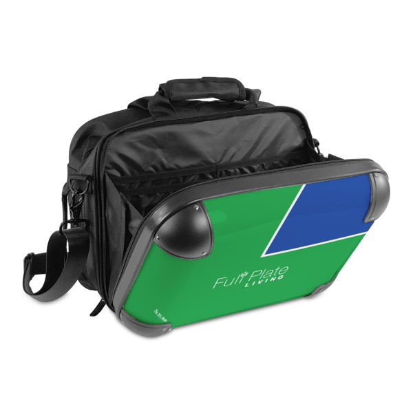 Custom Design - 15" Hard Shell Briefcase - Open